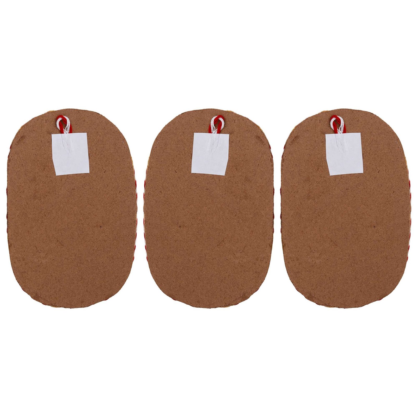 Bamboo Hand Crafted Wall Hangings Of The Trio Of Ganesh Ji, Laxmi Ji And Sarwasti Ji Painting For Home D?cor - Image 4