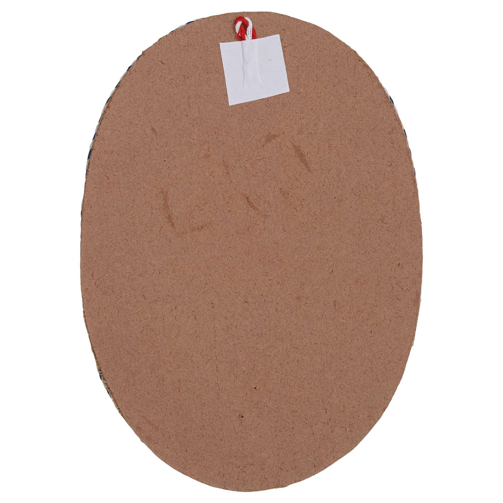 Oval Shaped Design Bamboo Hand Crafted Wall Hangings Of Durga Maa For Home D?cor | Bamboo Art For Wall Decor - Image 4